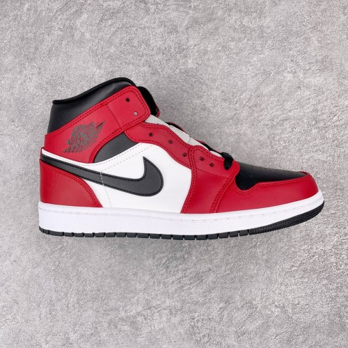 Jordan 1 Mid Chicago Toe