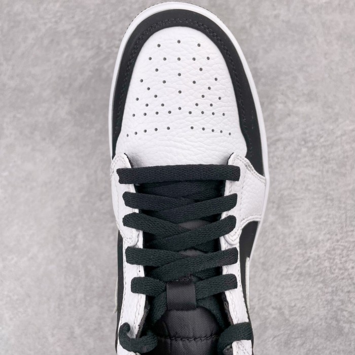 Jordan 1 Mid White Black