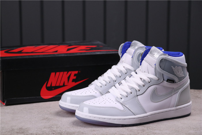 Jordan 1 Retro High Zoom White Racer Blue