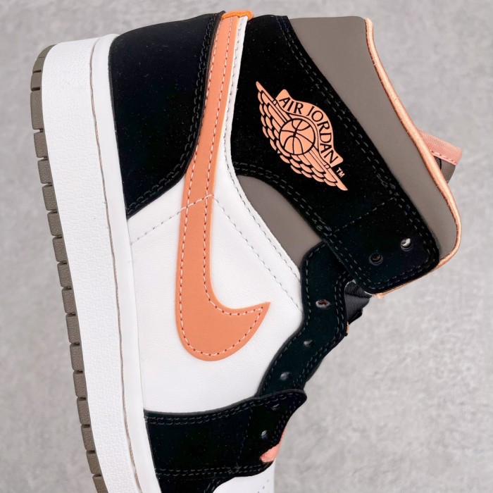 Jordan 1 Mid Peach Mocha
