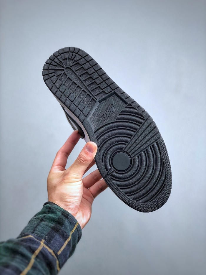 Jordan 1 Mid SE Orange Wear Away