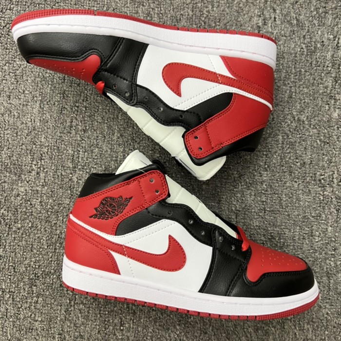 Jordan 1 Mid Alternate Bred Toe (W)