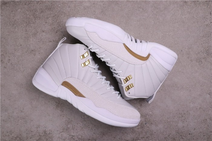 Jordan 12 Retro OVO White