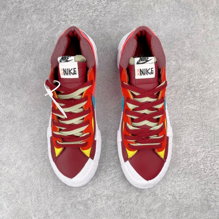 Nike Blazer Low sacai KAWS Red