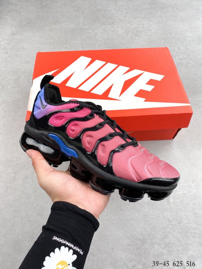 Nike Air VaporMax Plus Black Team Red Hyper Violet (Women's)