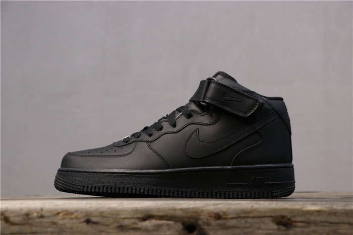 Nike Air Force 1 Mid '07 Triple Black (2021)
