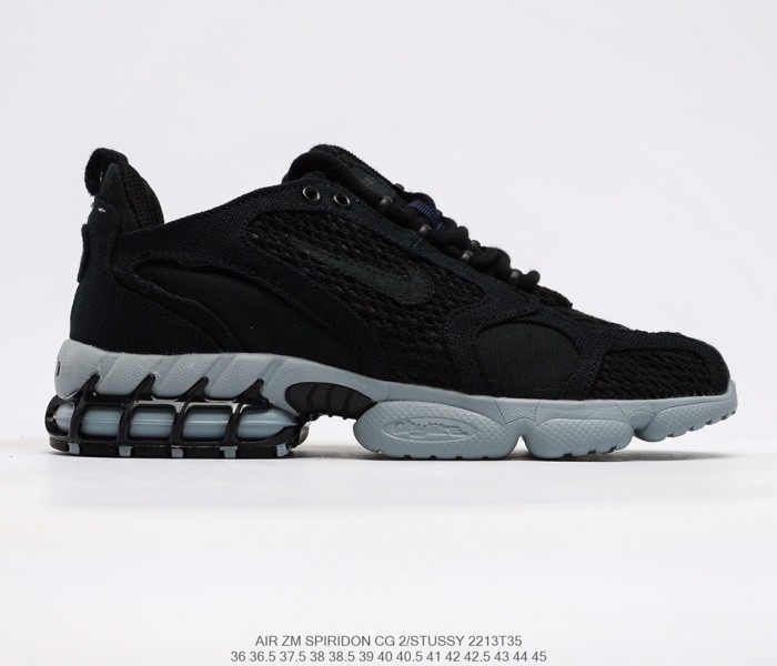 Nike Air Zoom Spiridon Cage 2 Stussy Black