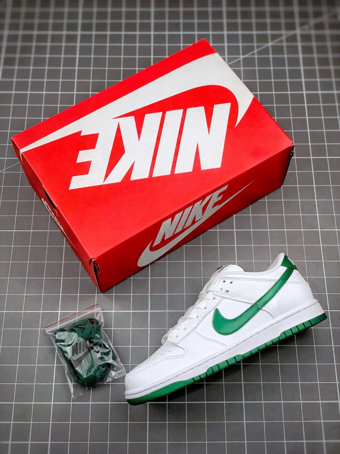 Nike Dunk Low White Green Noise (W)