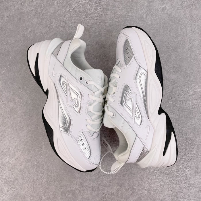 Nike M2K Tekno White Metallic Silver Black (W)
