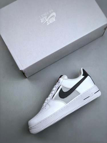 Nike Air Force 1 Low Mesh Pocket White Black