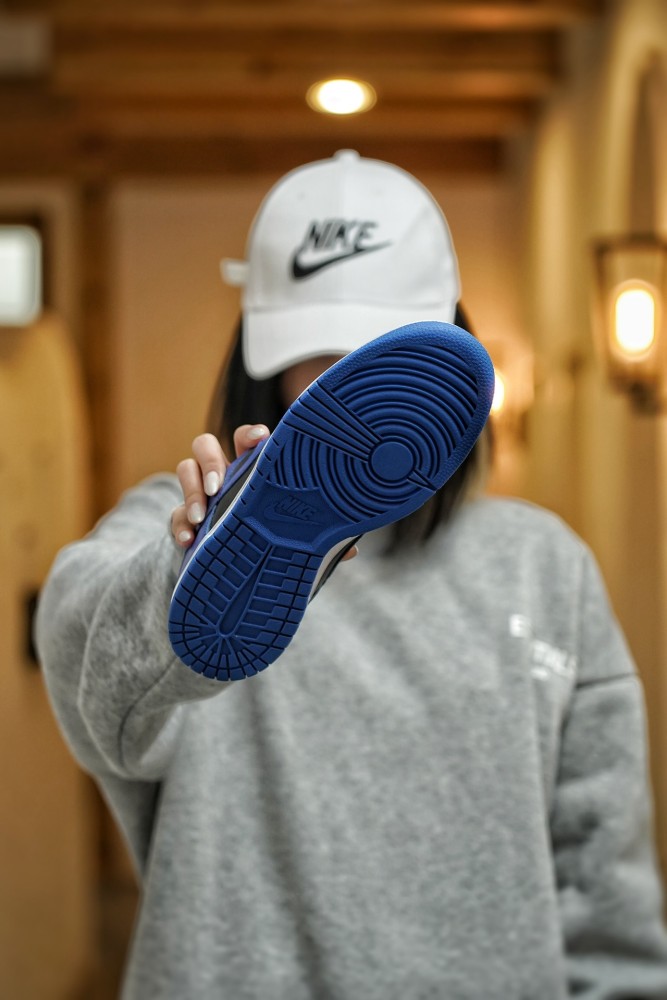 Nike Dunk Low Retro Black Hyper Cobalt (2021)