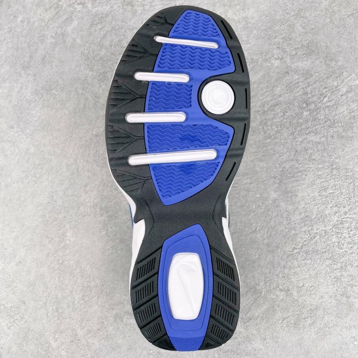 Nike Air Monarch IV Black White Royal Blue