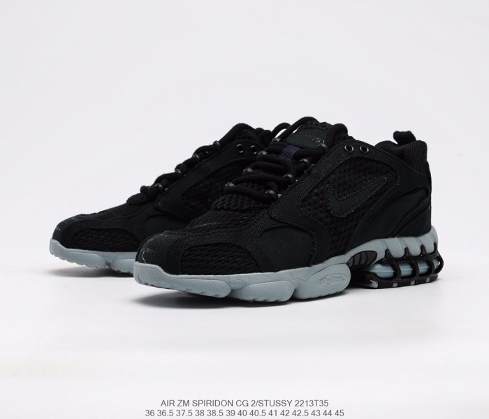 Nike Air Zoom Spiridon Cage 2 Stussy Black