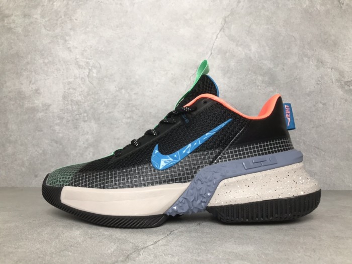 Nike LeBron Ambassador 13 Black Green Glow