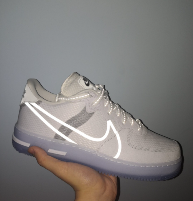 Nike Air Force 1 React White Light Bone