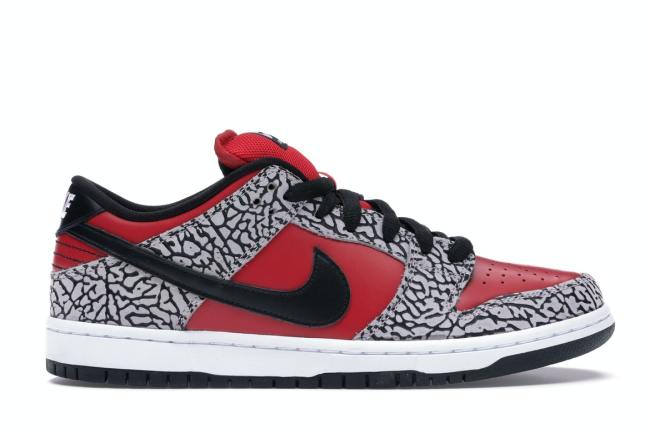 Nike Dunk SB Low Supreme Red Cement