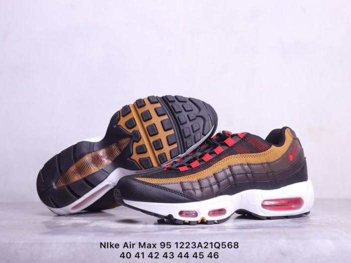Nike Air Max 95 Yukon Brown University Red