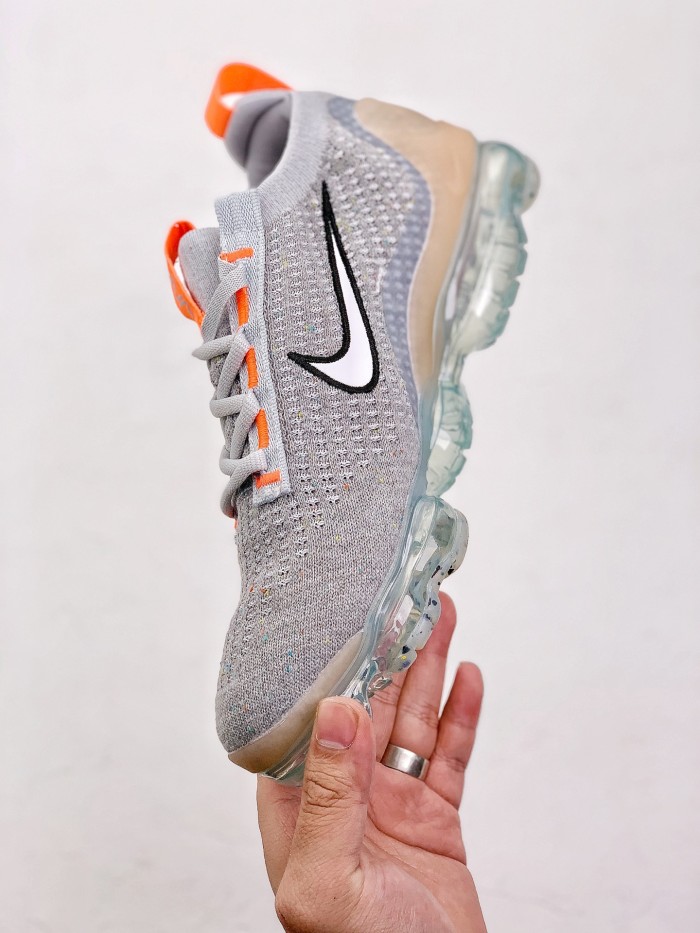 Nike Air VaporMax 2021 FK Grey Fog Bright Mango