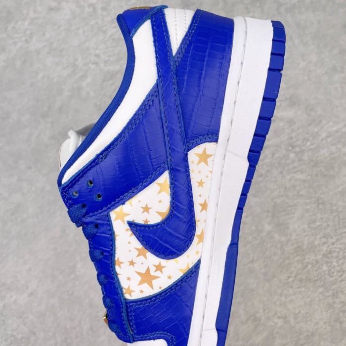 Nike Dunk SB Low Supreme Stars Hyper Royal