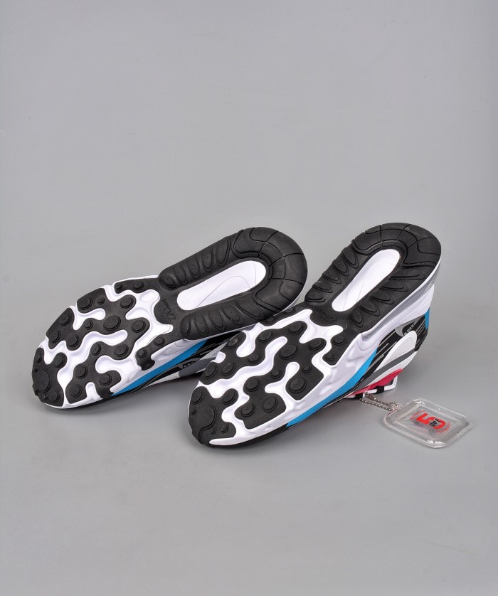 Nike Air Max 270 React Summit White Black Laser Blue