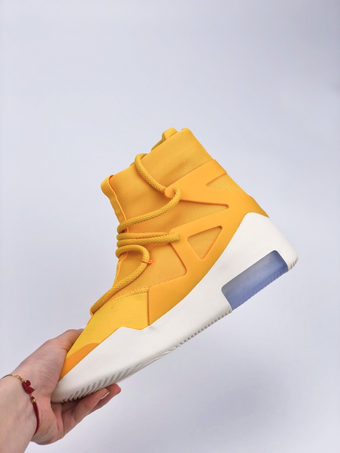 Nike Air Fear Of God 1 Yellow