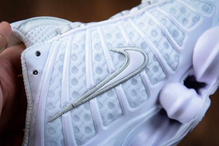 Nike Shox TL White Metallic Silver