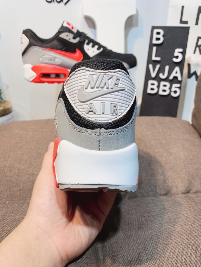 Nike Air Max 90 Black Bright Crimson