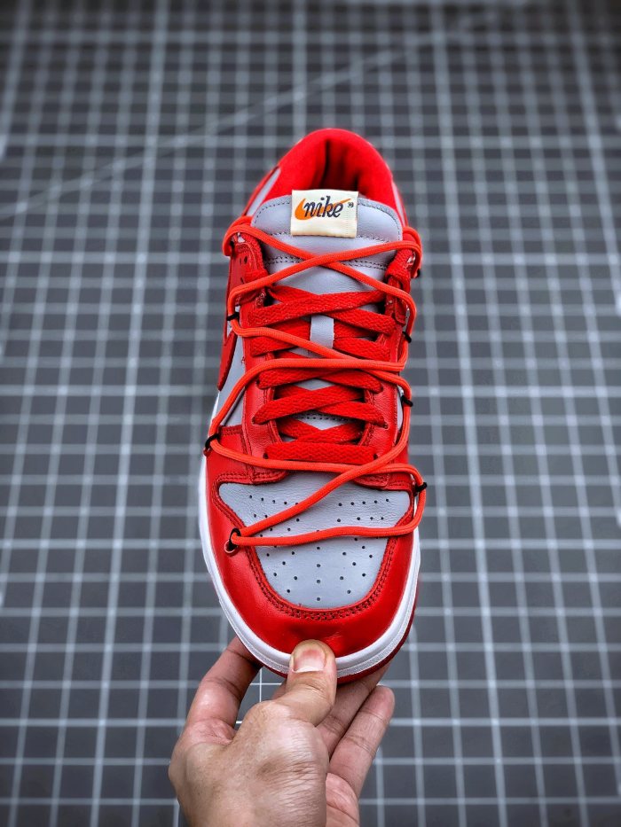 Nike Dunk Low Off-White University Red