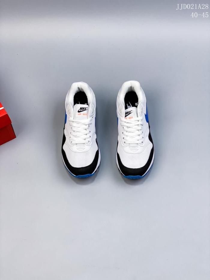 Nike Air Max 1 White Photo Blue Black