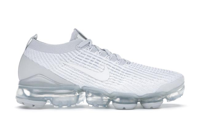 Nike Air VaporMax Flyknit 3 White Pure Platinum