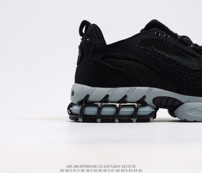 Nike Air Zoom Spiridon Cage 2 Stussy Black