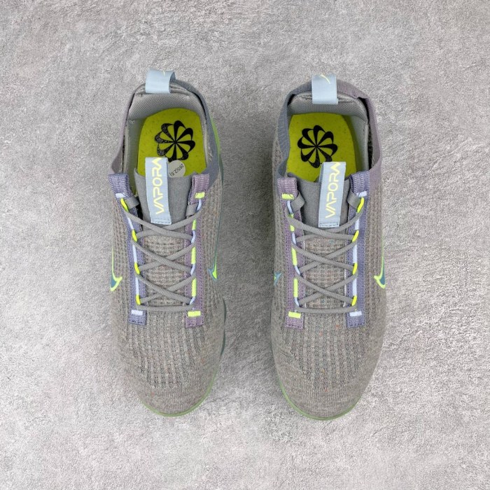 Nike Air VaporMax 2021 FK Particle Grey Liquid Lime