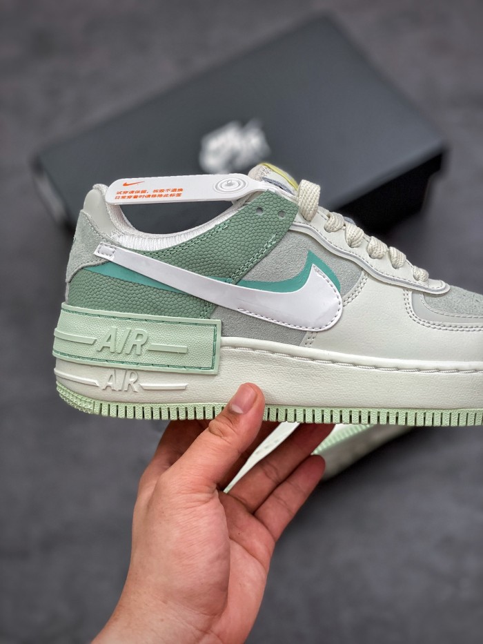 Nike Air Force 1 Low Shadow Spruce Aura White (Women's)