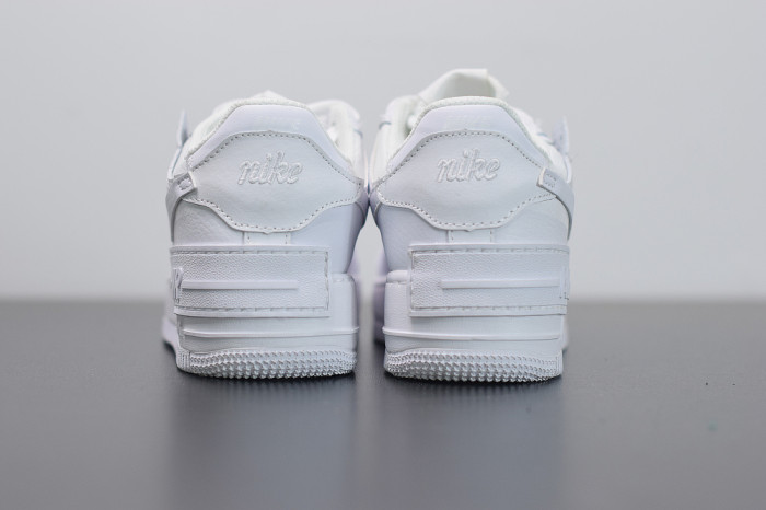 Nike Air Force 1 Shadow Triple White (W)