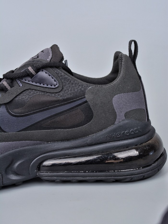 Nike Air Max 270 React Black Oil Grey
