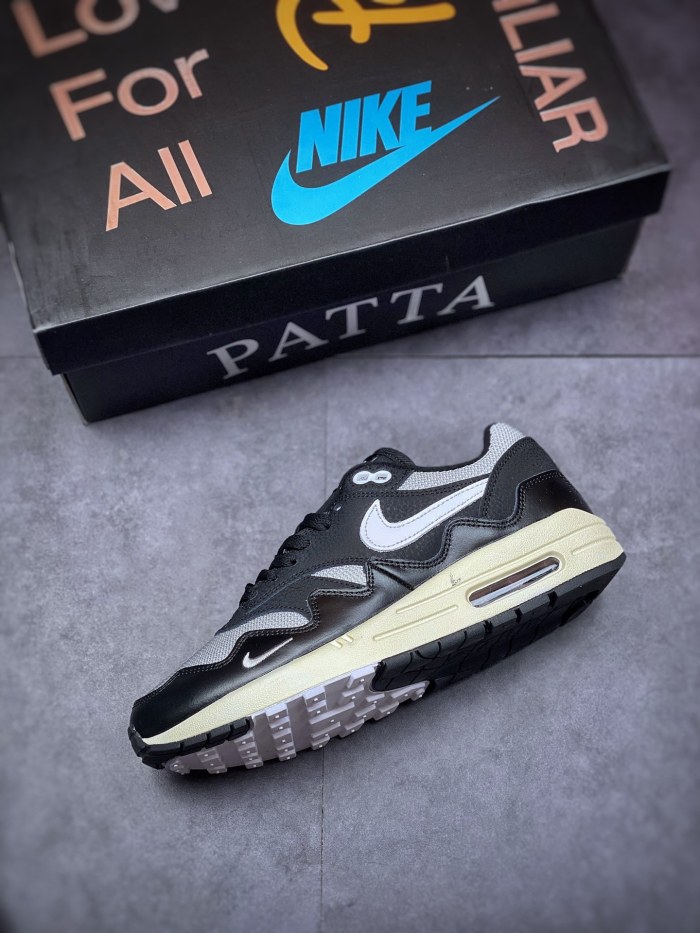Nike Air Max 1 Patta Waves Black