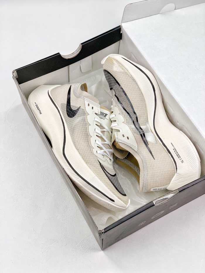 Nike Zoom VaporFly Next% Sail Black