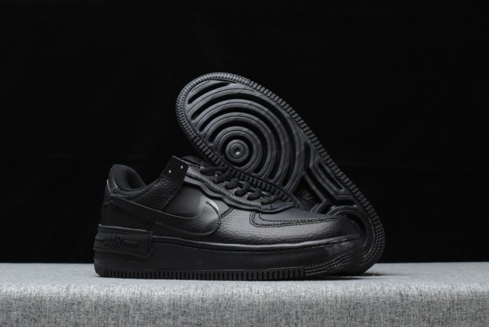 Nike Air Force 1 Shadow Triple Black (W)