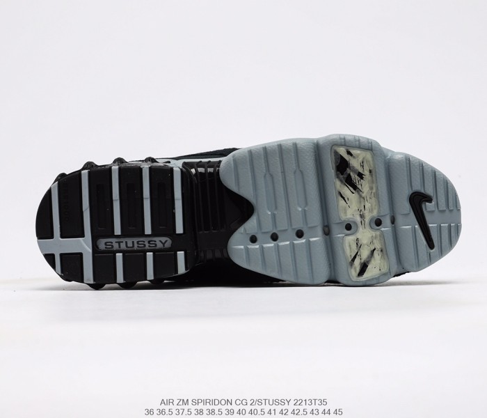 Nike Air Zoom Spiridon Cage 2 Stussy Black