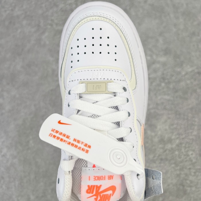 Nike Air Force 1 Low Shadow White Bright Mango (Women's)