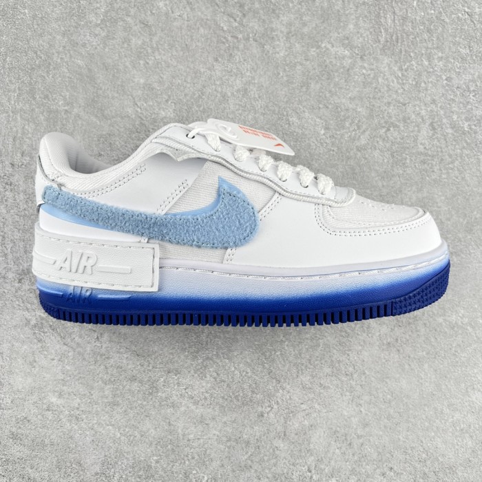 Nike Air Force 1 Low Shadow Chenille Swoosh Blue Tint (W)