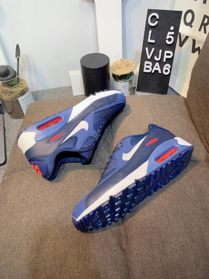 Nike Air Max 90 Midnight Navy University Red White