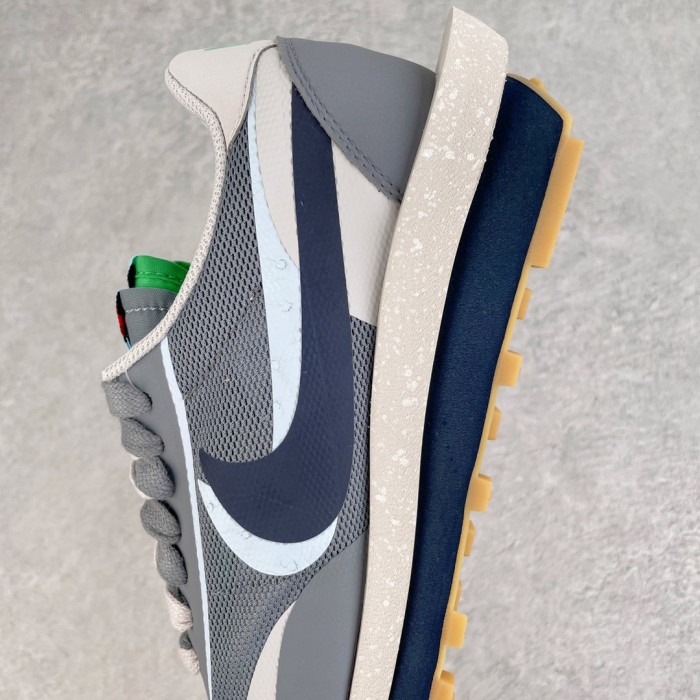 Nike LD Waffle sacai CLOT Kiss of Death 2 Cool Grey