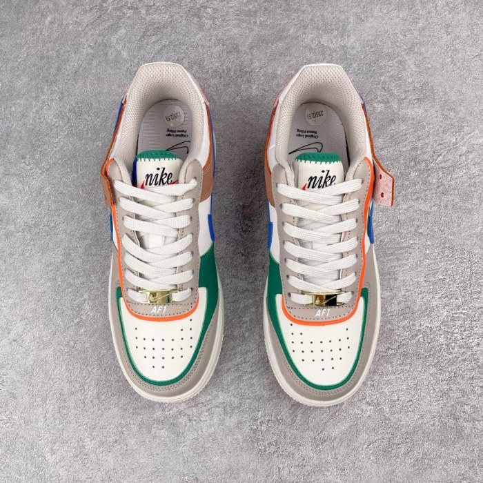 Nike Air Force 1 Shadow Sail Signal Blue Green