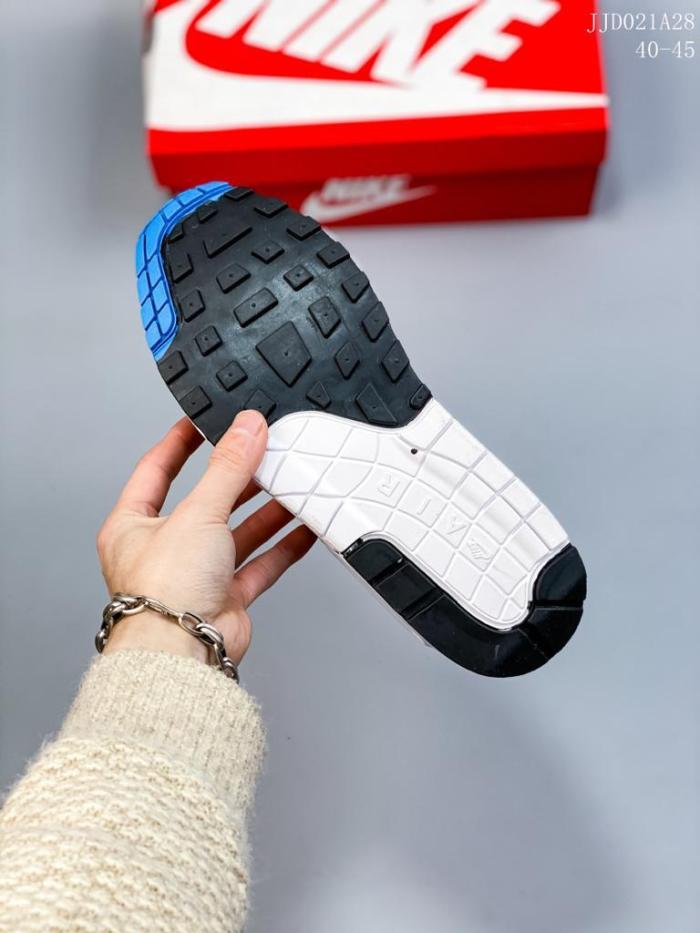 Nike Air Max 1 White Photo Blue Black