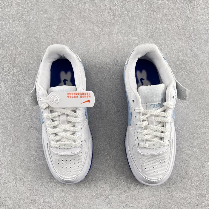 Nike Air Force 1 Low Shadow Chenille Swoosh Blue Tint (W)