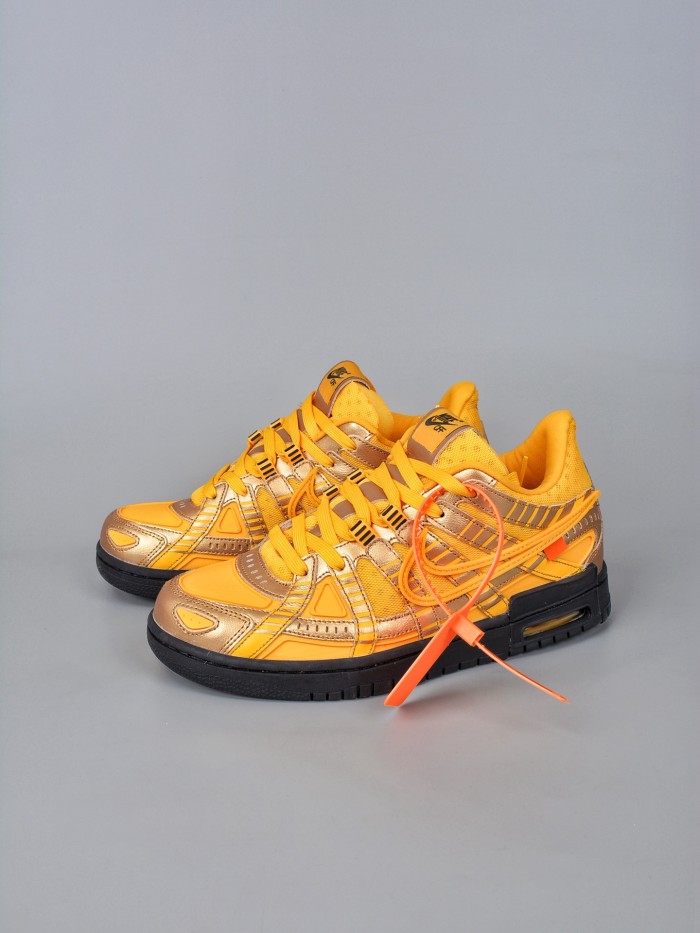 Nike Air Rubber Dunk Off-White University Gold