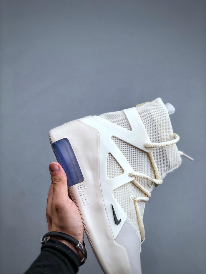 Nike Air Fear Of God 1 Sail Black