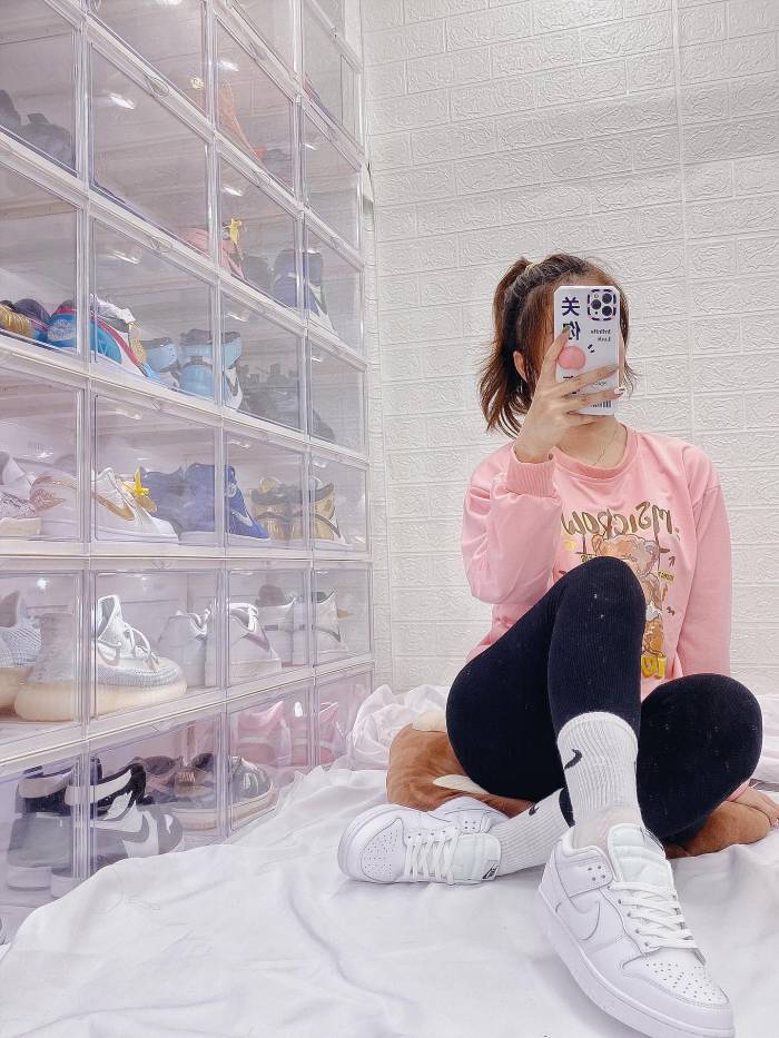 Nike Dunk Low Triple White (2021) (W)