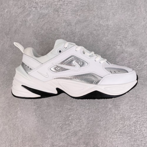 Nike M2K Tekno White Metallic Silver Black (W)
